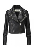 Varie Leather Stud Jacket